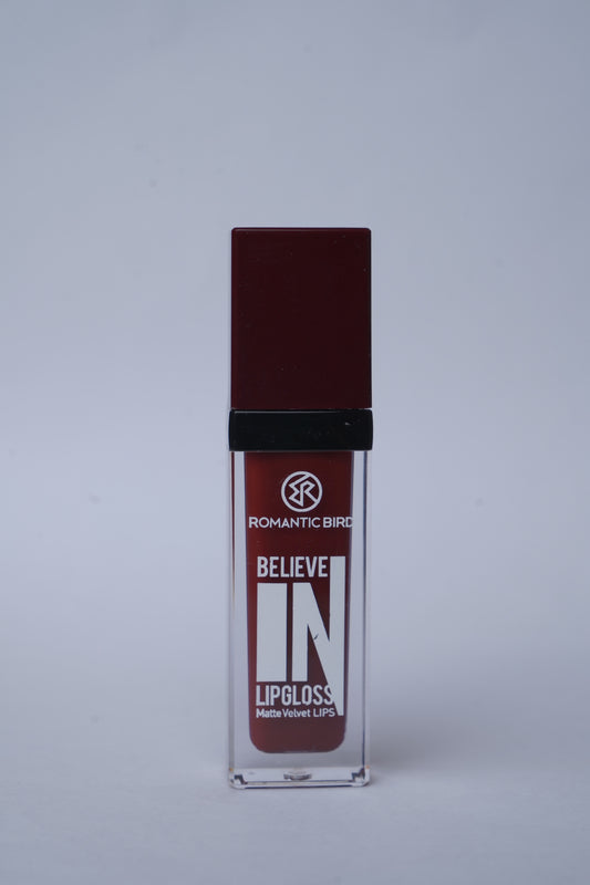 Romantic Bird Believe In Lip Gloss β Wine Red - 3005