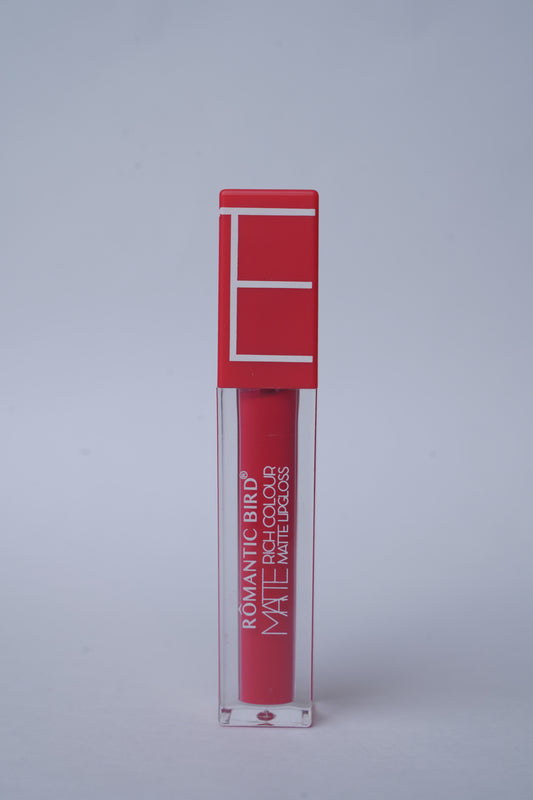 Romantic Bird Matte Rich Colour Lip Gloss β Bright Red - 4002