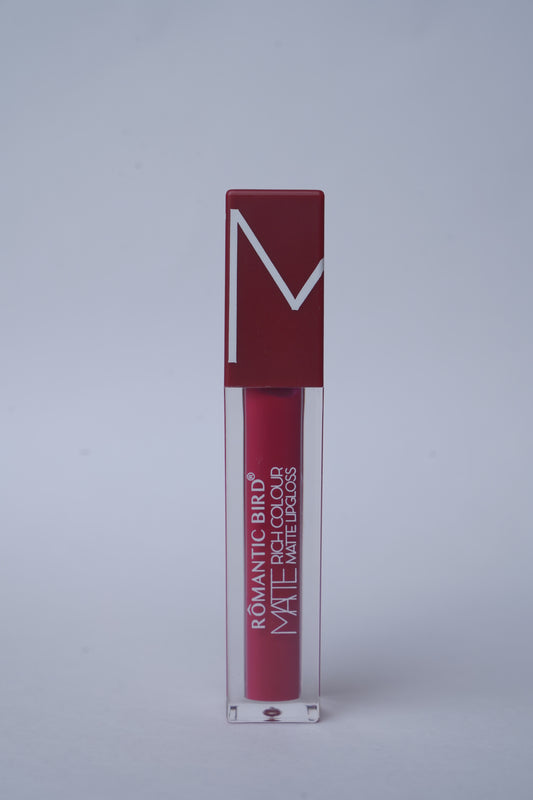 Romantic Bird Matte Rich Colour Lip Gloss β Fuchsia Pink - 4008