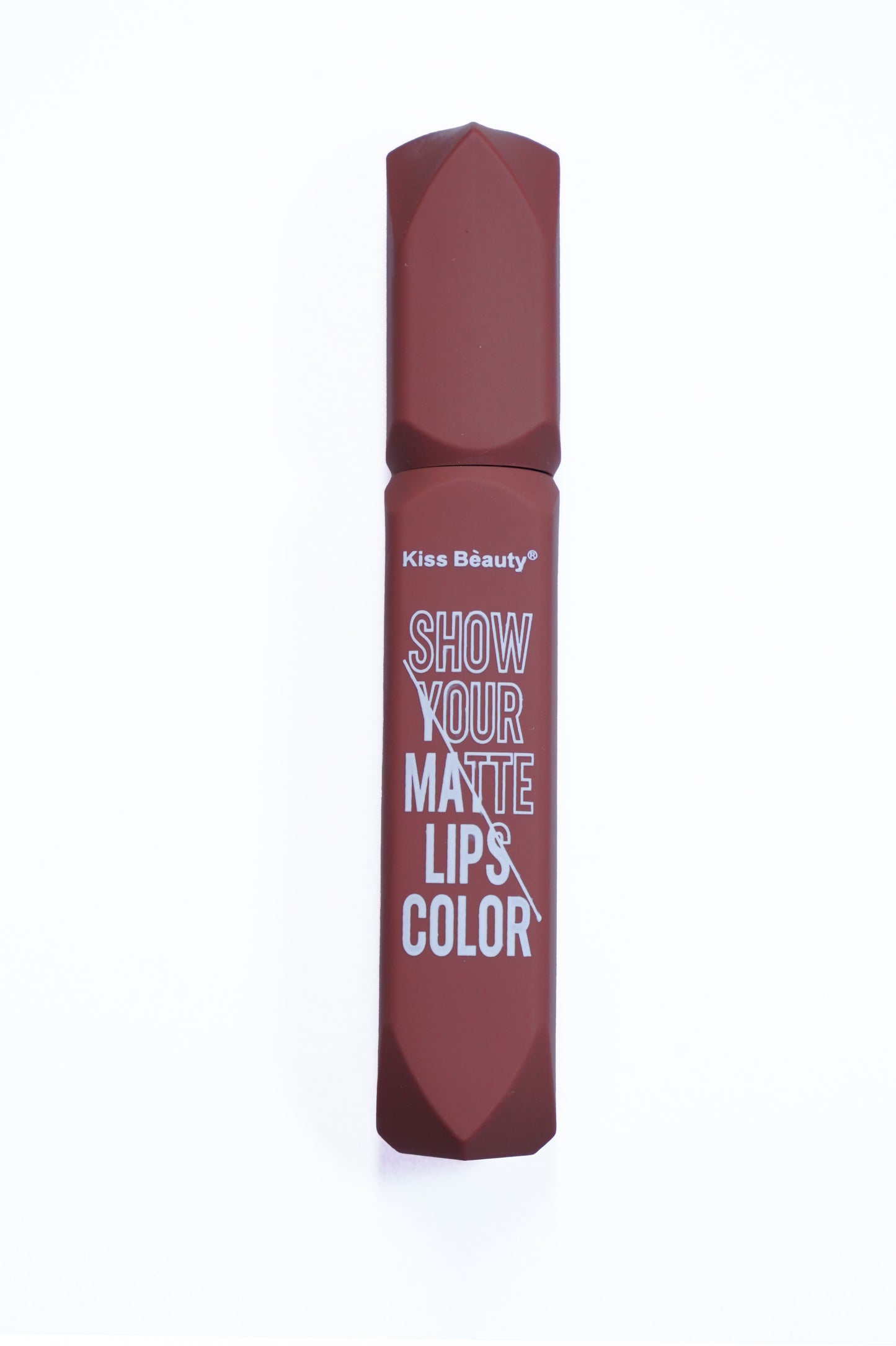 Kiss Beauty Matte Lipstick – Warm Terracotta