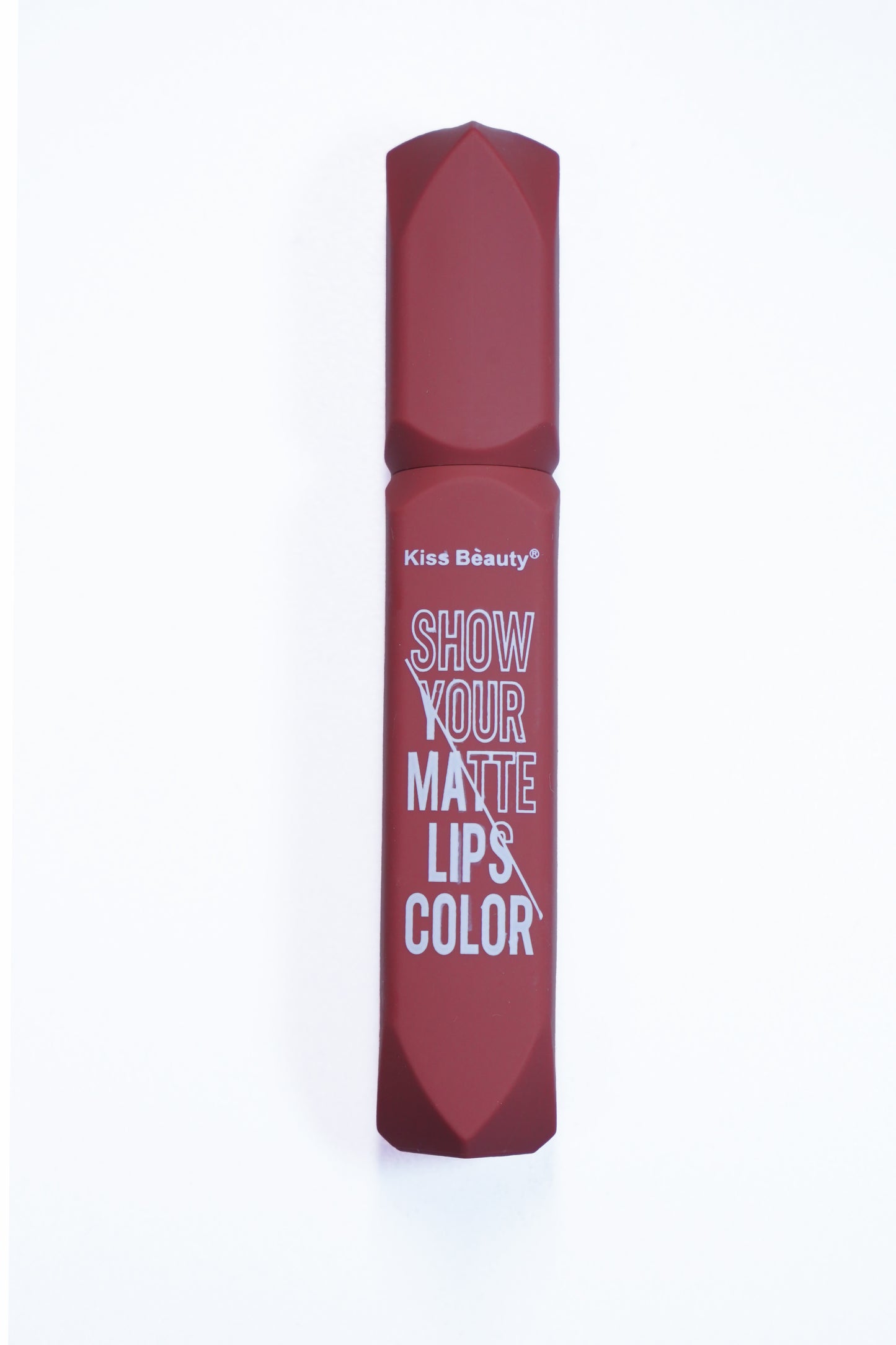 Kiss Beauty Matte Lipstick – Classic Wine Red