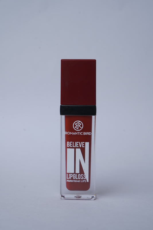 Romantic Bird Believe In Lip Gloss – Burnt Red - 3003